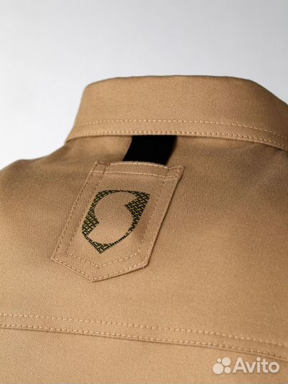 Моторубашка, мотокуртка Starks room biker бежевая