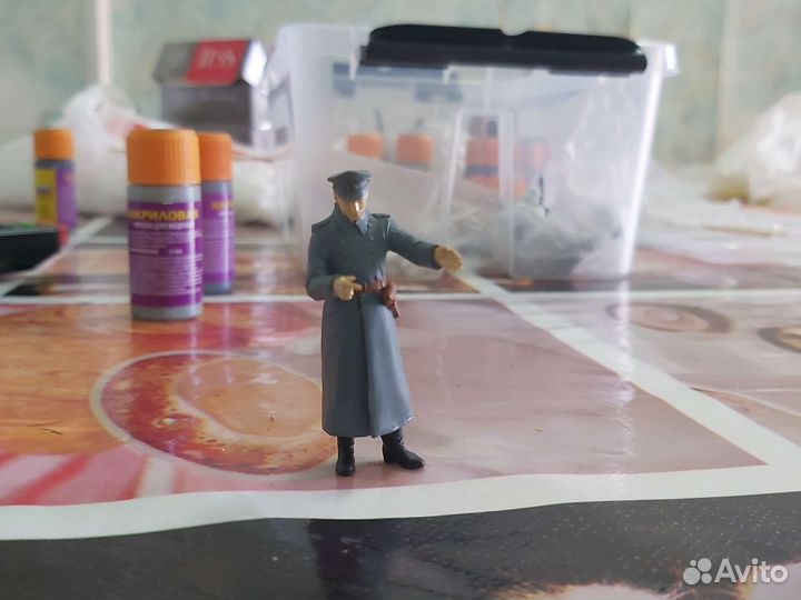 Сборка, склейка, покраска фигурок 1/35