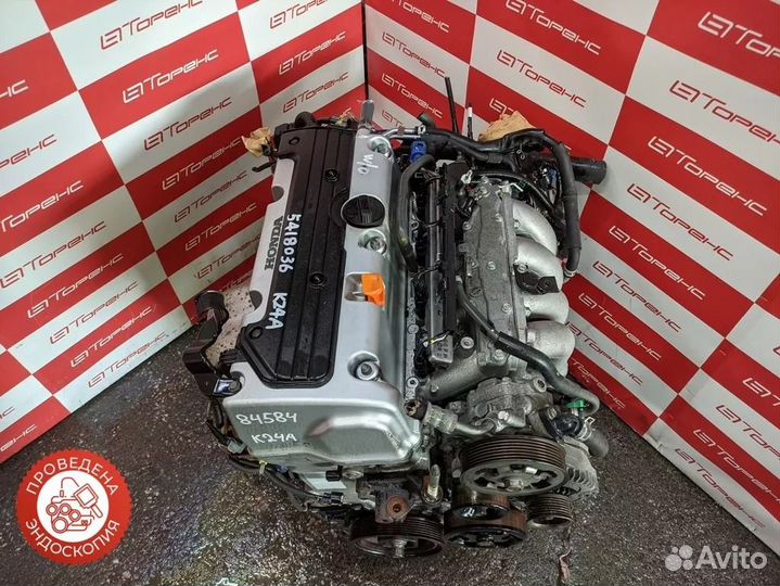 Двигатель honda K24A odyssey RB1 / RB2 2WD