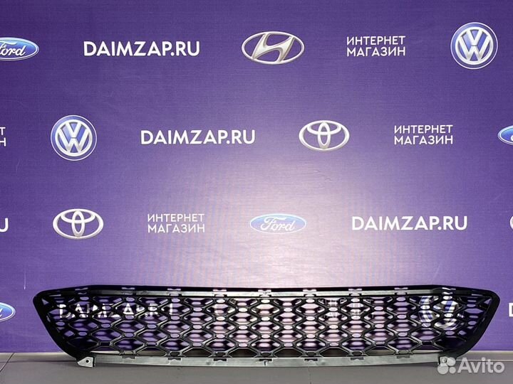 Решетка переднего бампера нижняя Киа Рио 2 (09-11)