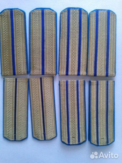 Погоны 1956 г парадные СССР петлицы кгб