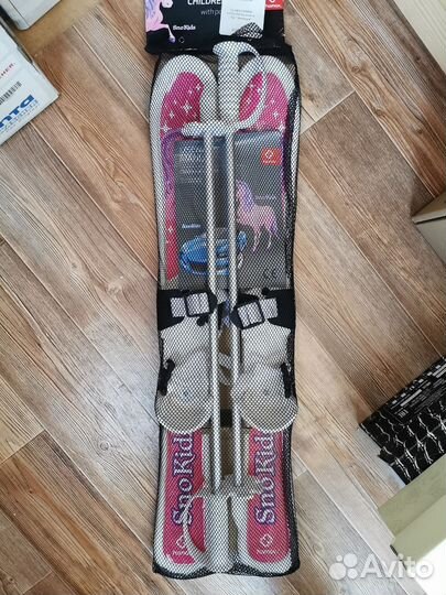 Лыжи беговые детские для девочки