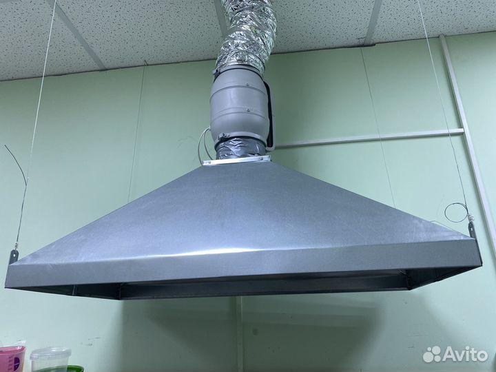 Вытяжка купольная и мотор для вытяжки