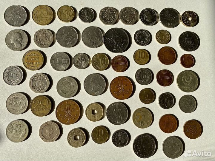 Монеты СССР Банка России и зарубежные