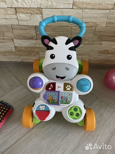 Ходунки каталка fisher price
