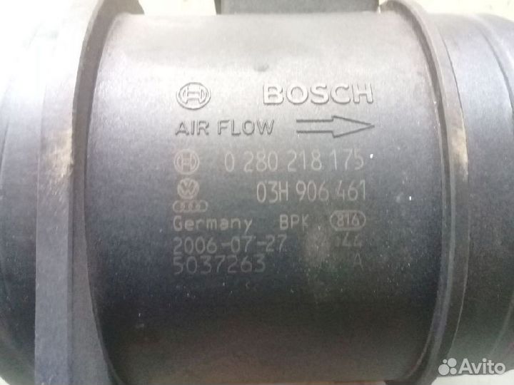 Датчик расхода воздуха 0280218175 Volkswagen Passa