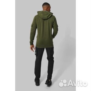 Мужская худи-карго на молнии active muscle fit Boo