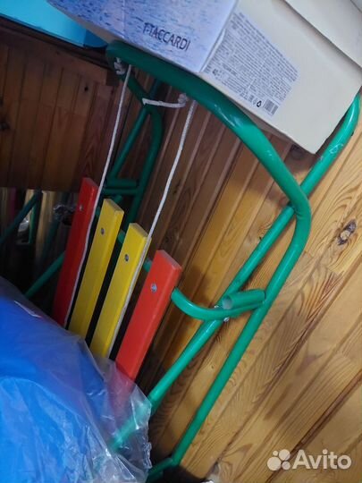 Детские зимние санки