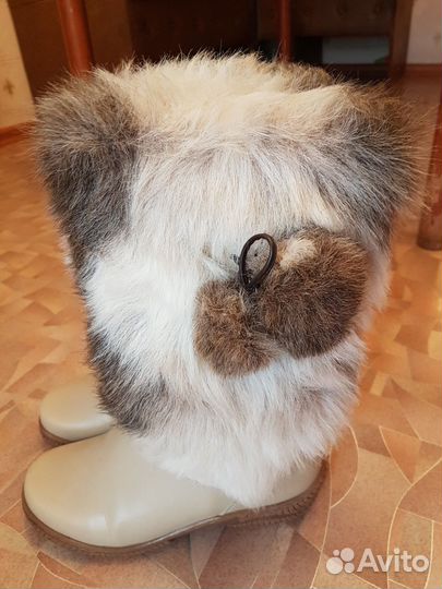 Сапоги для девочки, размер 37