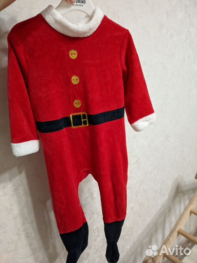 Костюм Санта Клауса 86 размера