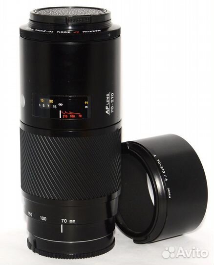 Minolta 70-210/4 и 28-135/4-4,5, байонет А