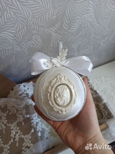 Новогодние шары ручной работы