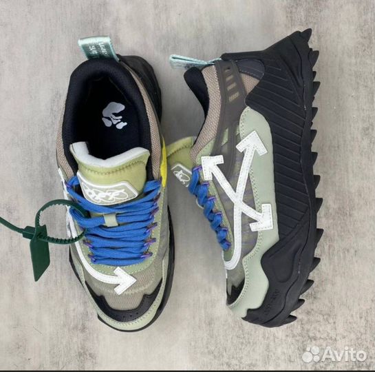 Off-White odsy-1000 “Black Sage Green”