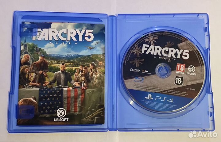 Диск на ps4 far cry 5 игра