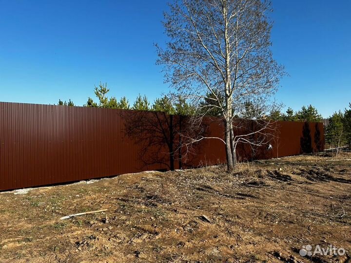 Забор под ключ