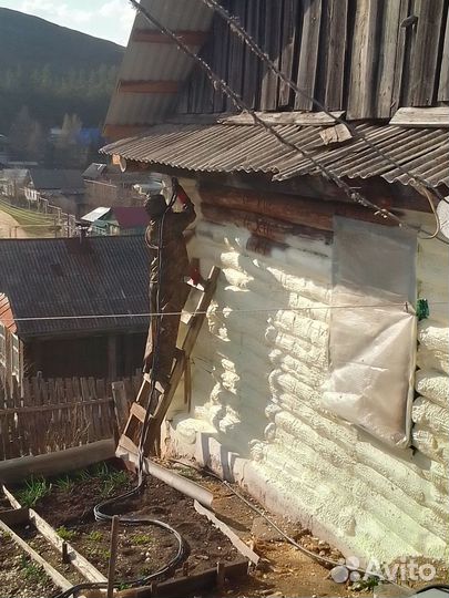 Утепление пенополиуретаном