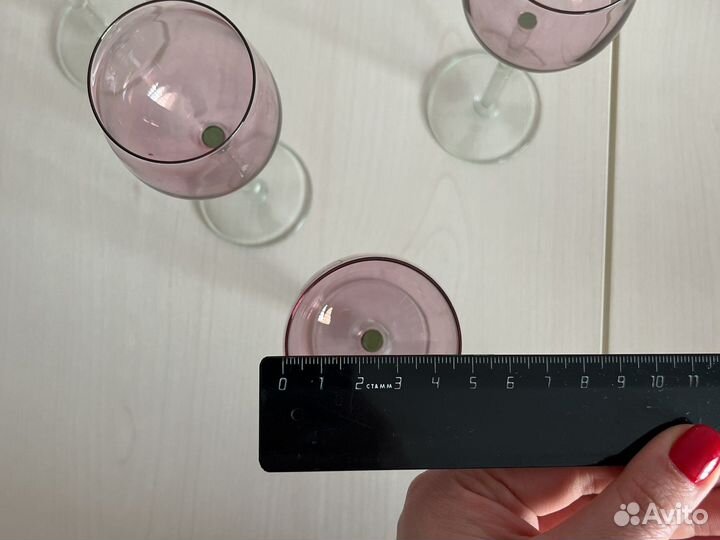 Калининские бокалы фужеры 4шт для наливки