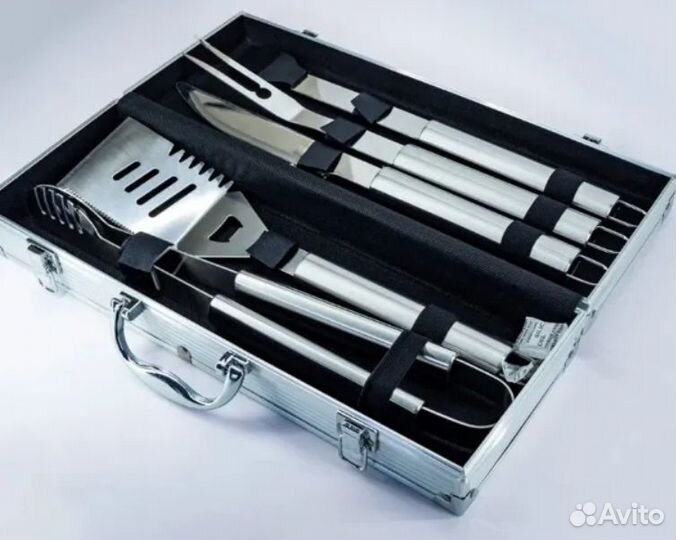 Набор барбекю в кейсе 5 предметов