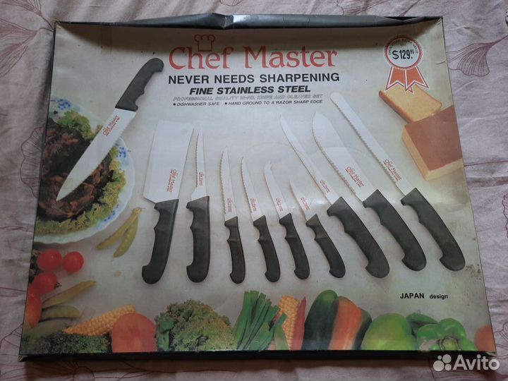 Набор кухонных ножей Chef Master
