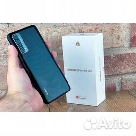 Huawei P smart 2021 4/128 гб чёрный