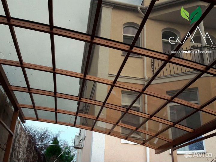 Монолитный поликарбонат 2мм бронза