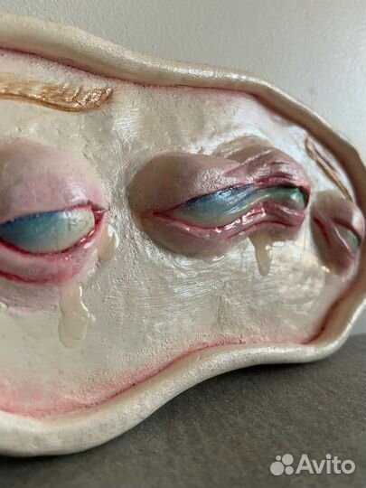 Тарелка/пепельница из полимерной глины