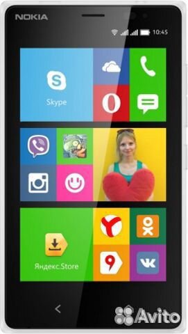 Защитное стекло для Nokia Lumia X2 Dual SIM RM-101