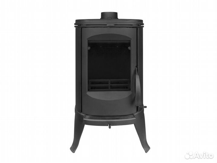 Печь-камин чугунная gucha eliptiko 10 кВт