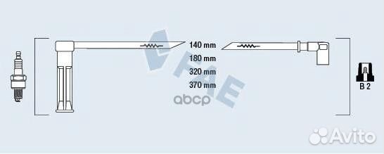 Провода зажигания 85115 FAE