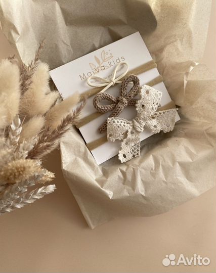 Повязка на голову для девочки