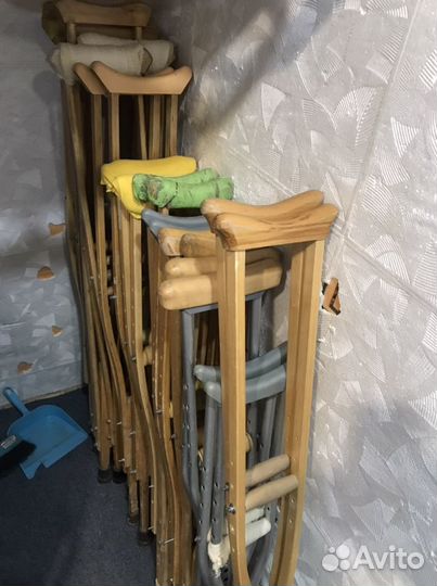 Костыли подмышечные бу