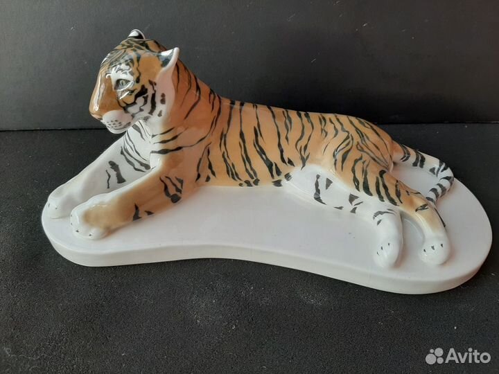 Статуэтка тигр Meissen