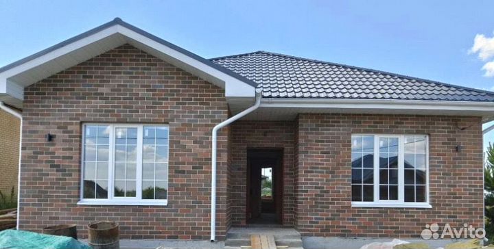 Облицовочный кирпич Баварская кладка пгт Монино