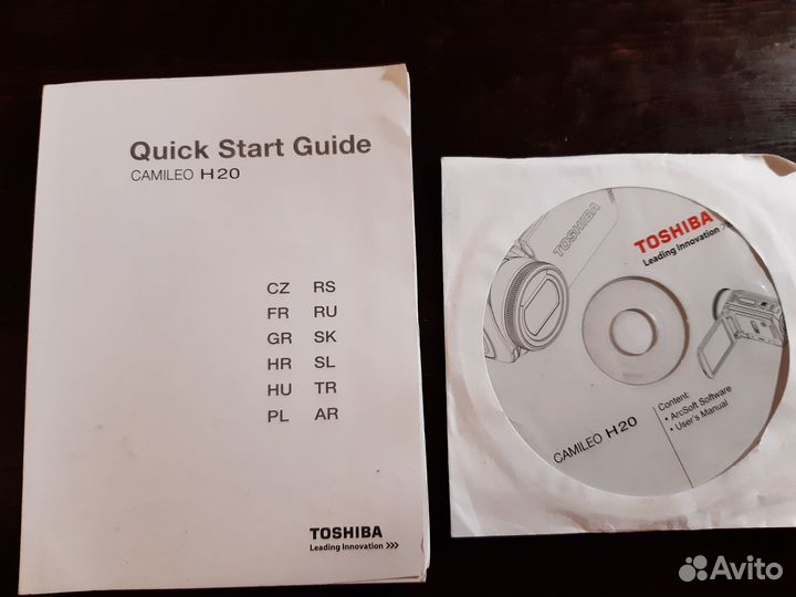 Мини видеокамера Toshiba Camileo H20