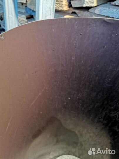 Лист оцинкованный крашеный б/у