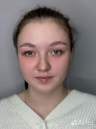 Оформление бровей