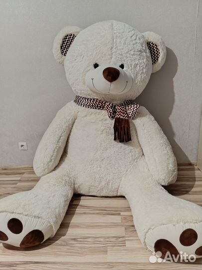 Плюшевый медведь 2 метра