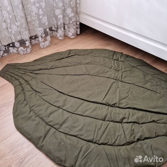 Хлопковые коврики листья