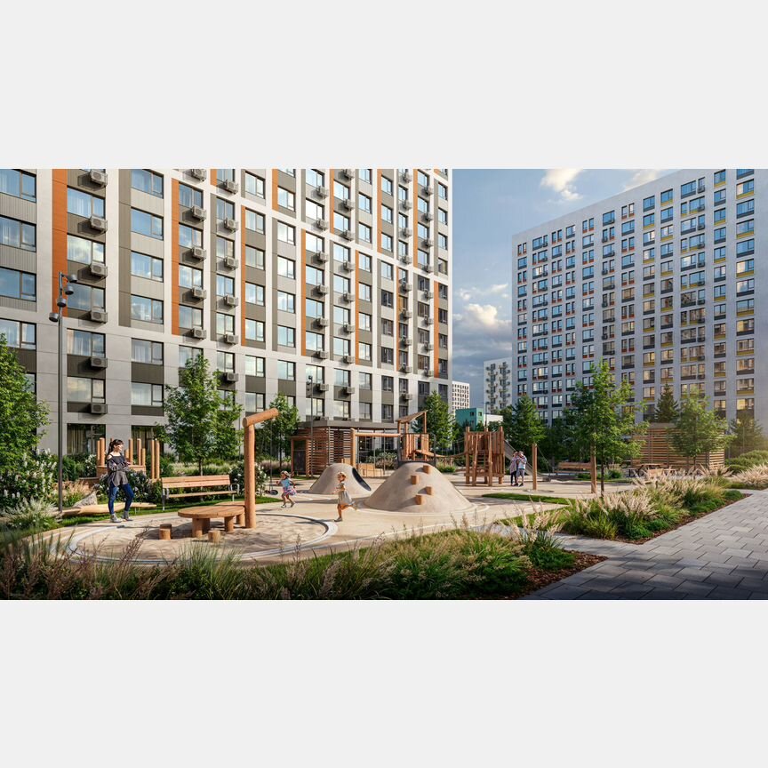 2-к. квартира, 52,9 м², 4/15 эт.