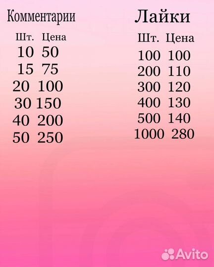 Накрутка подписчиков лайков просмотров