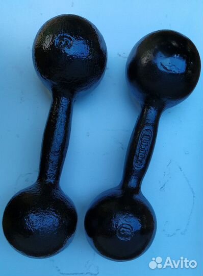 Гантели СССР от 0,5 до 12 кг.Гиря 16кг, 24кг, 32кг