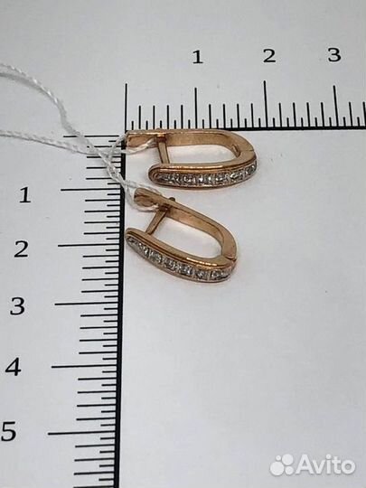 Серьги Золото