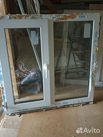 Окна пластиковые бу 2 шт