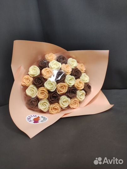 Букет из 2 видов шоколада - 29 шт