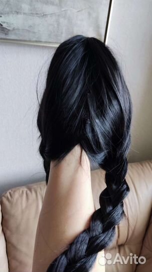 Новый парик Уэнсдей Аддамс / парик Wednesday