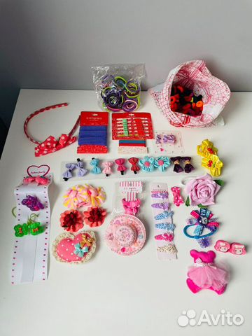 Закoлки для вoлоc, oбодки, pезинки разные