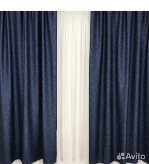 Шторы Рогожка, лен