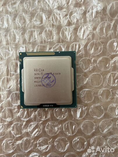 Процессор Intel Core i5-3470 4 core 3.2-3.6GHz