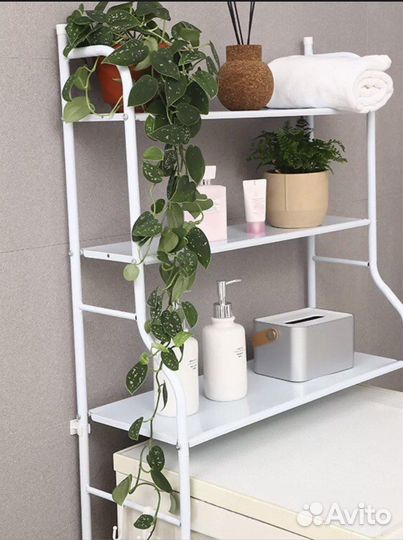 Полка в ванную над стиральной машинкой