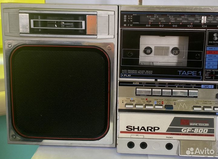 Кассетный магнитофон Sharp GF 800 H